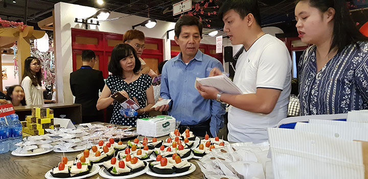 Một vài món ăn phục vụ trong sự kiện KIDS Vietnam Talent Showcase 2018
